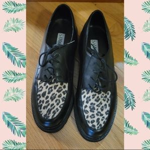 Sam&Libby leopard Oxfords sz.9